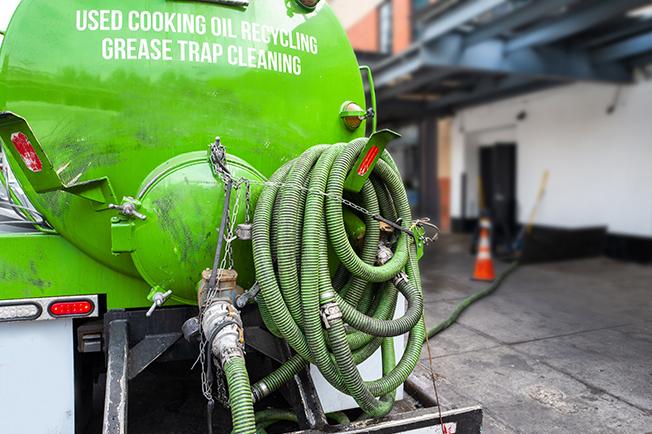 workers at Grease Trap Cleaning of Newington